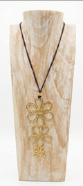 Vestopazzo collana pendente fiori