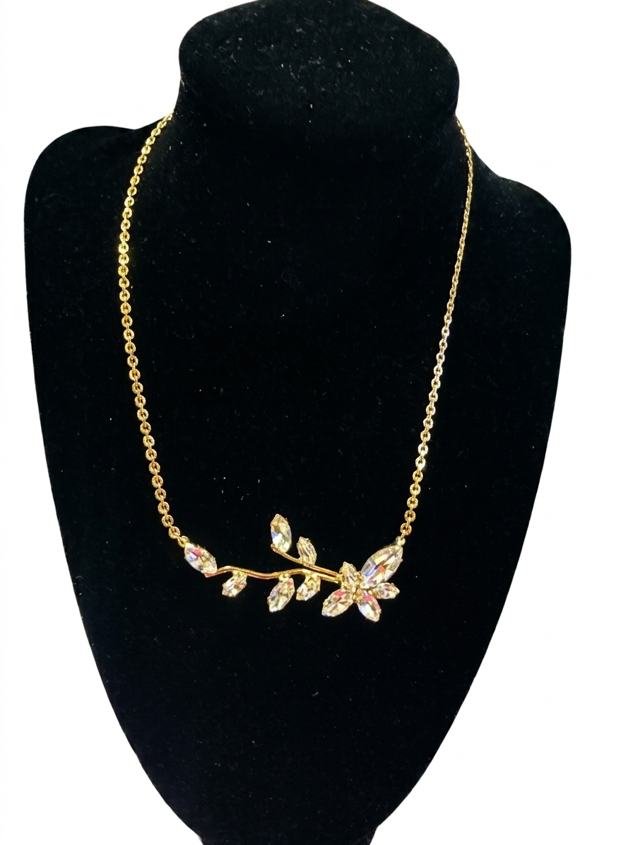 Collana petali svarowski