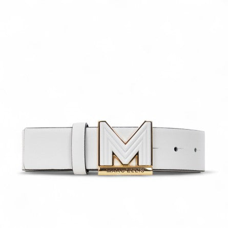 MARC ELLIS CINTURA DONNA -135 RU (BIANCO/GOLD)
