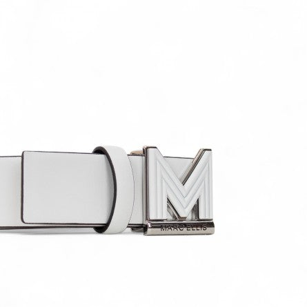 MARC ELLIS CINTURA DONNA  -135 RU (BIANCO/SILVER)