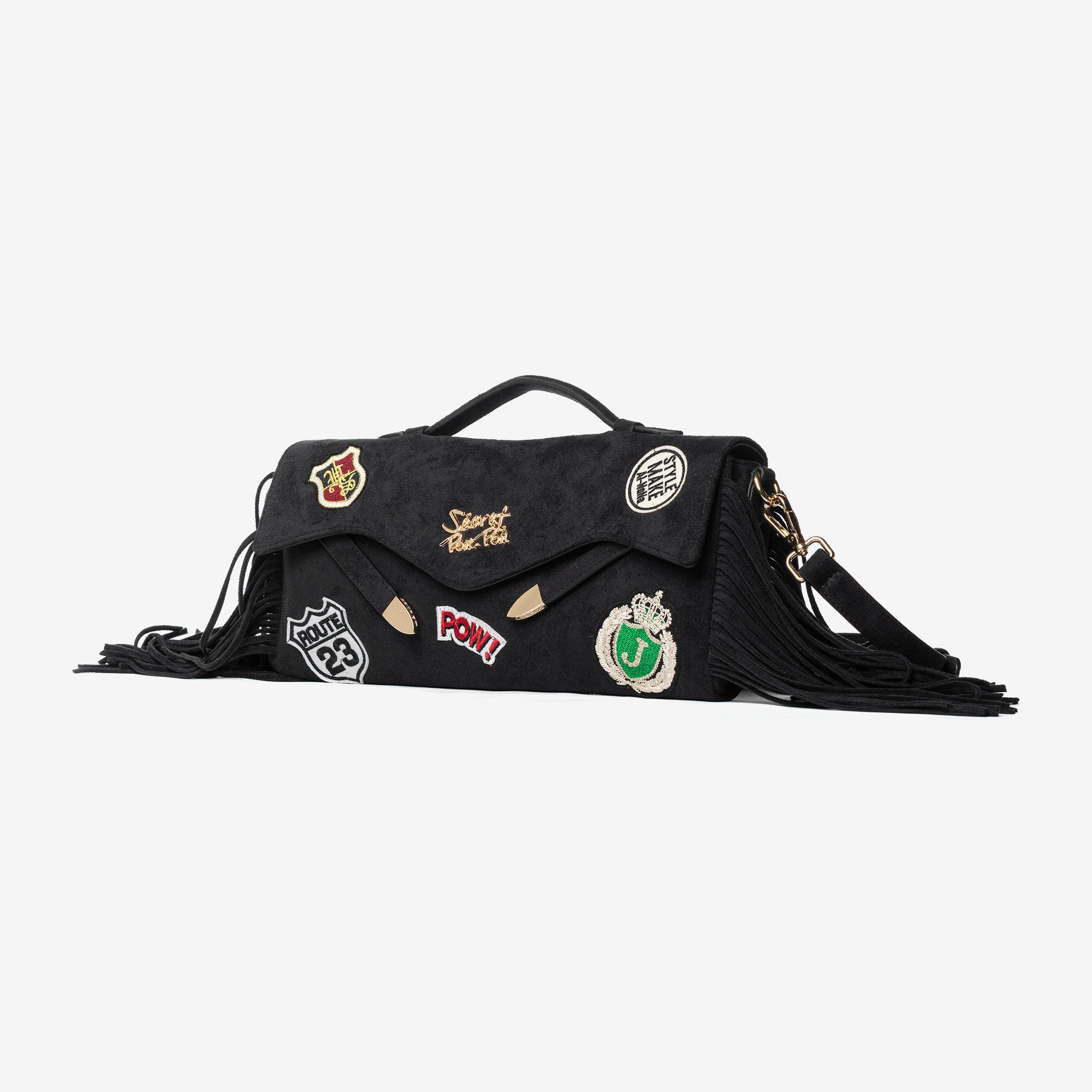 BORSA A MANO LUISITA CLUTCH SUEDE