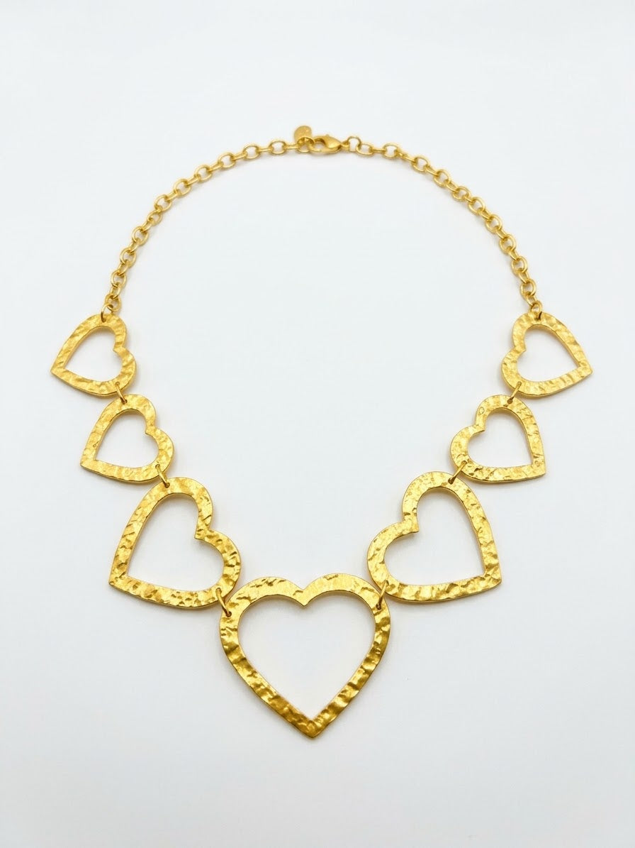 Collana cuori aperti Vestopazzo