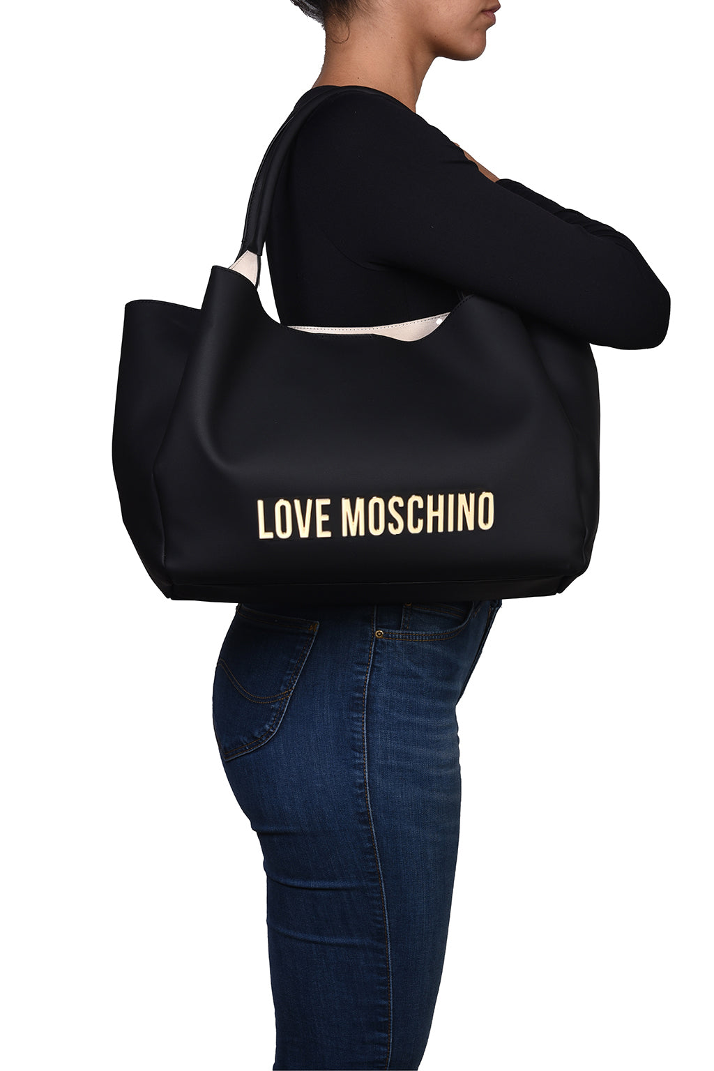 MOSCHINO-BORSA A SPALLA MONTECARLO
