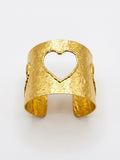 Bracciale fascia cuore bucato Vestopazzo
