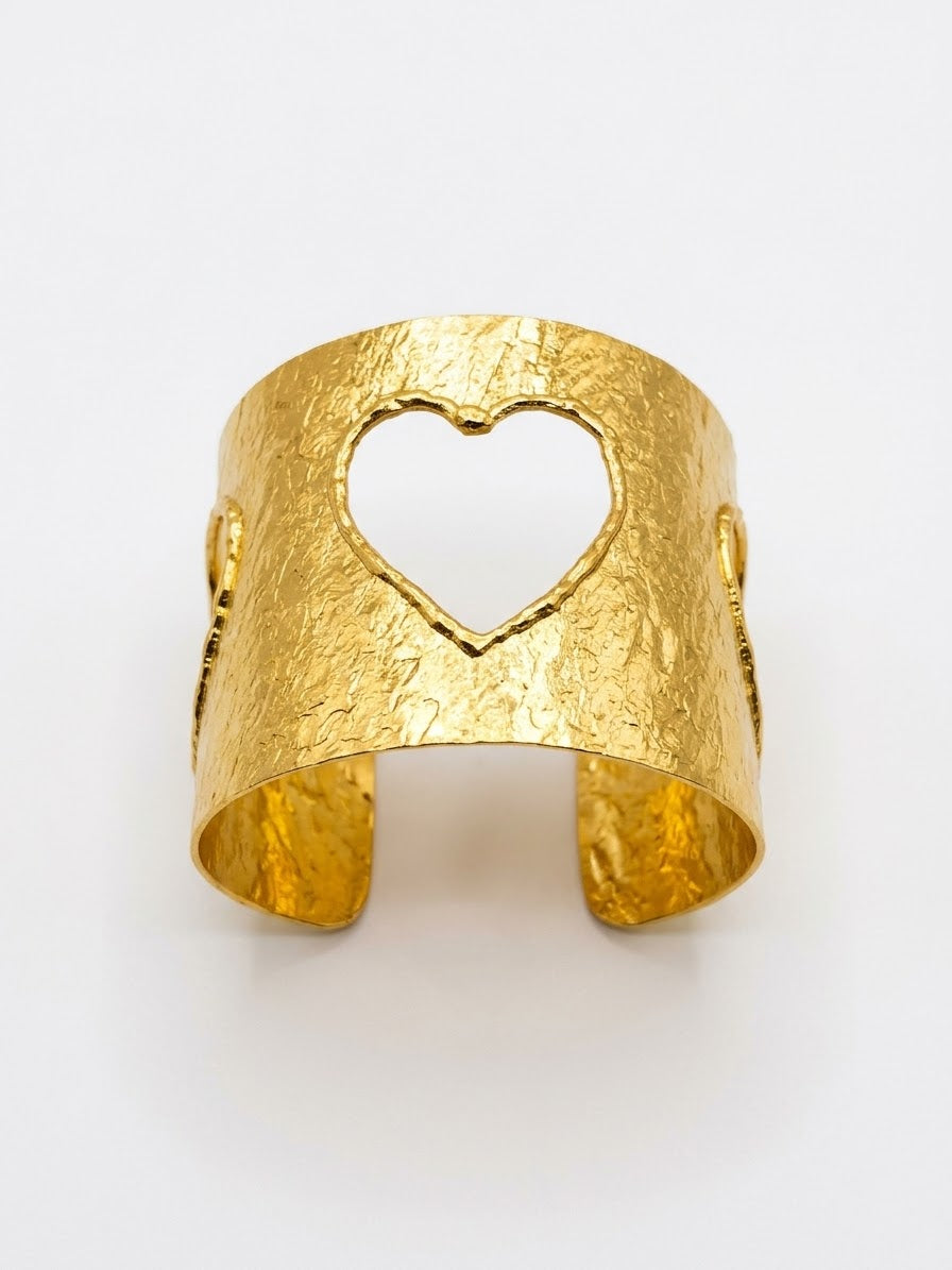 Bracciale fascia cuore bucato Vestopazzo