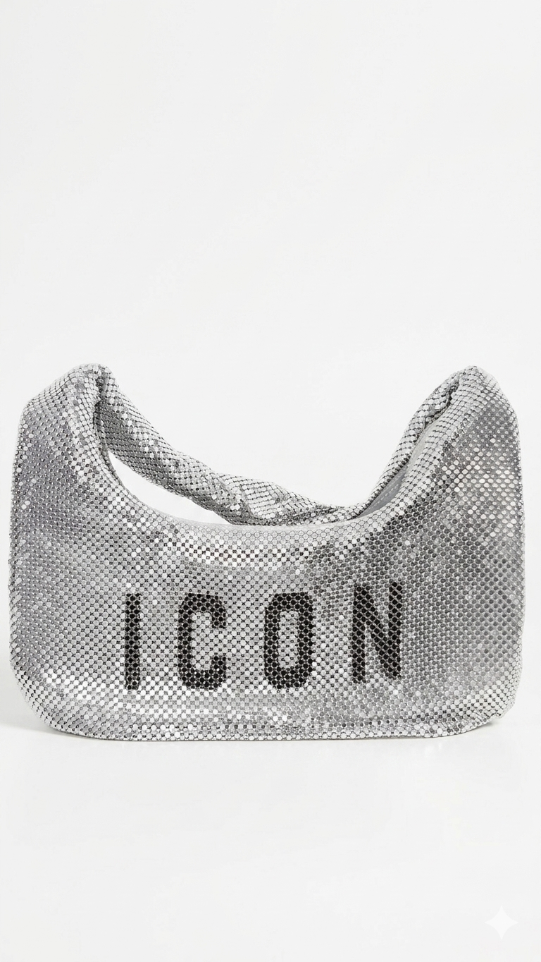 ICON- BORSA MEZZALUNA A SPALLA DIXIE