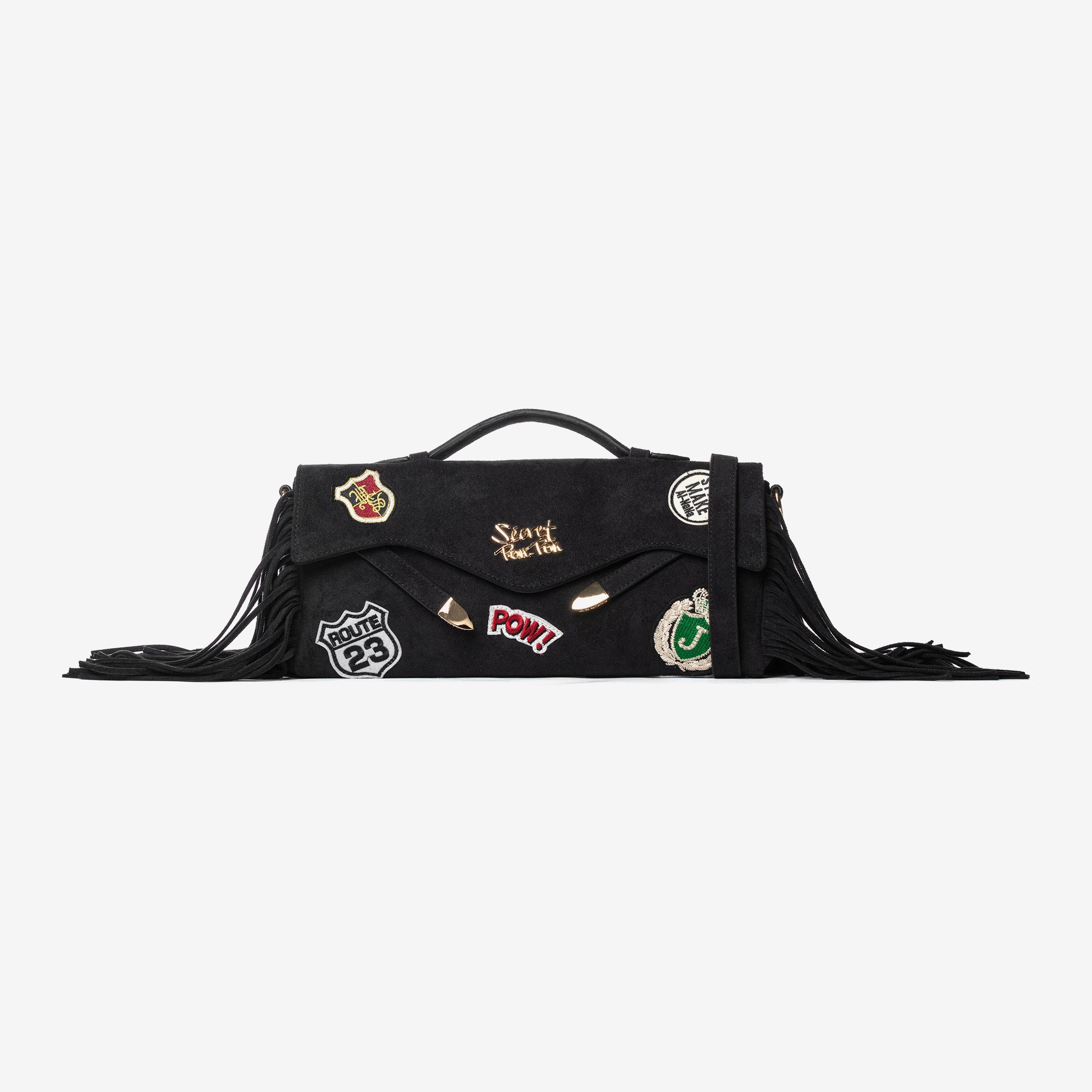 BORSA A MANO LUISITA CLUTCH SUEDE
