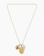 Collana -croce sacro cuore