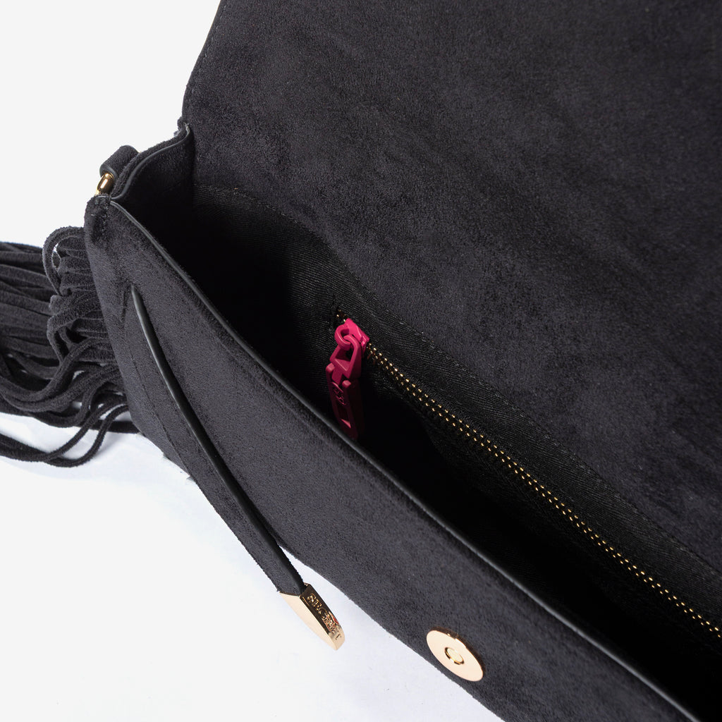 BORSA A MANO LUISITA CLUTCH SUEDE