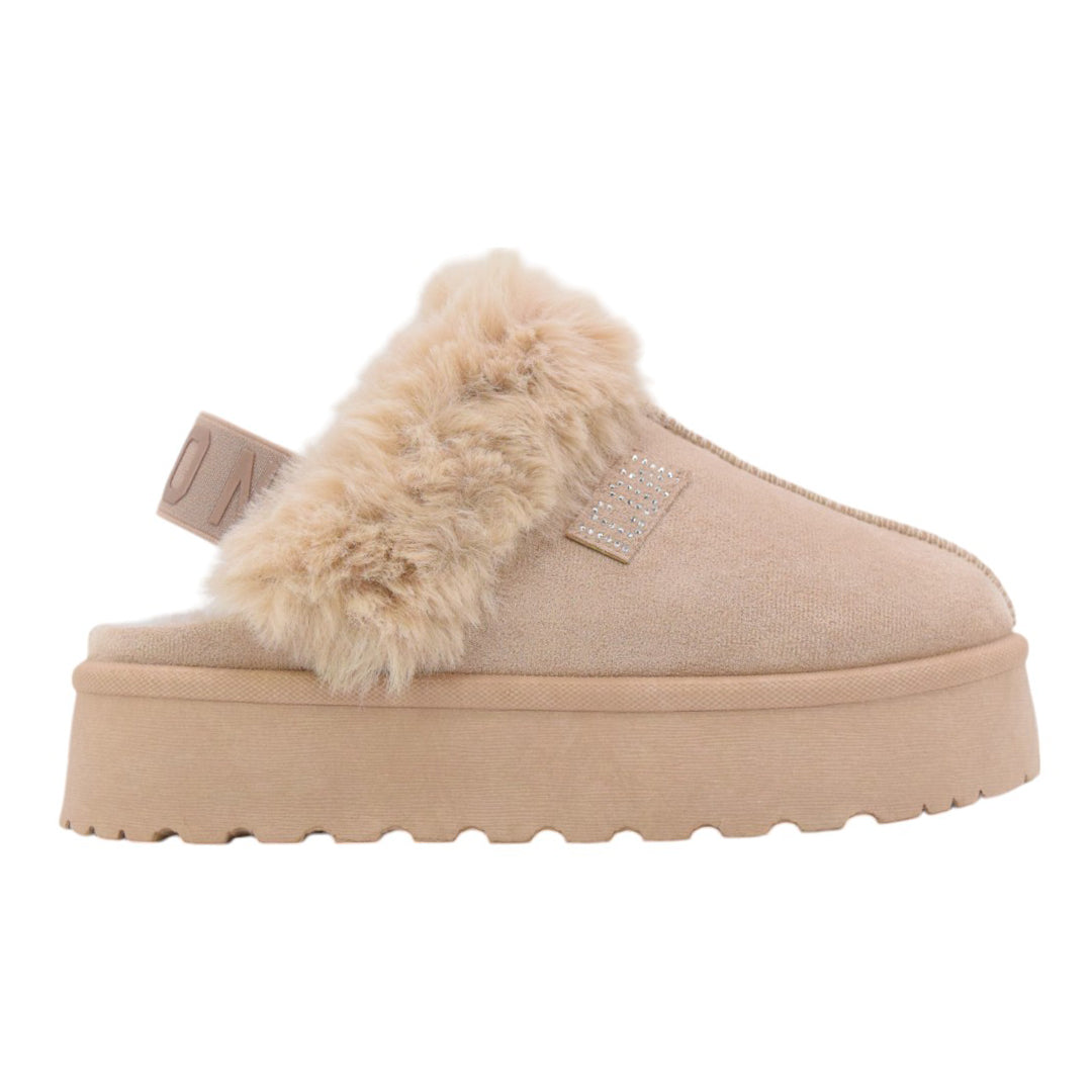 Sabot Pelliccia Beige