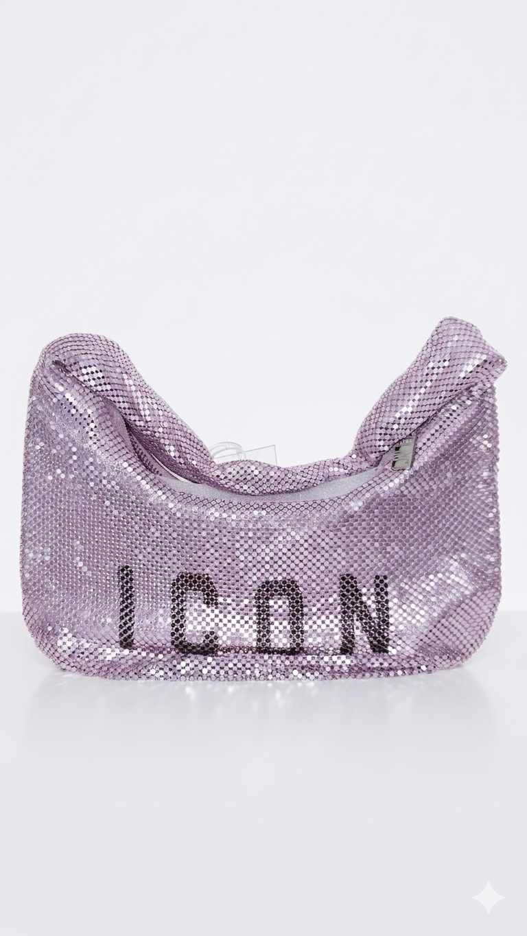 ICON- BORSA MEZZALUNA A SPALLA DIXIE
