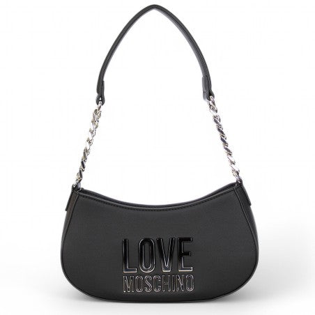 Borsa LOVE MOSCHINO- a spalla con logo sfumato