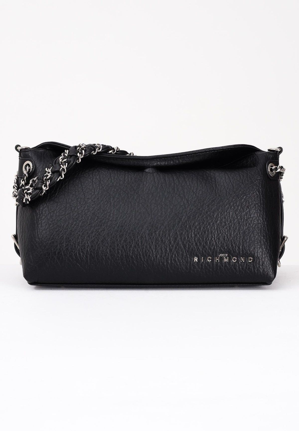 Shopper nera da donna con logo Richmond ￼