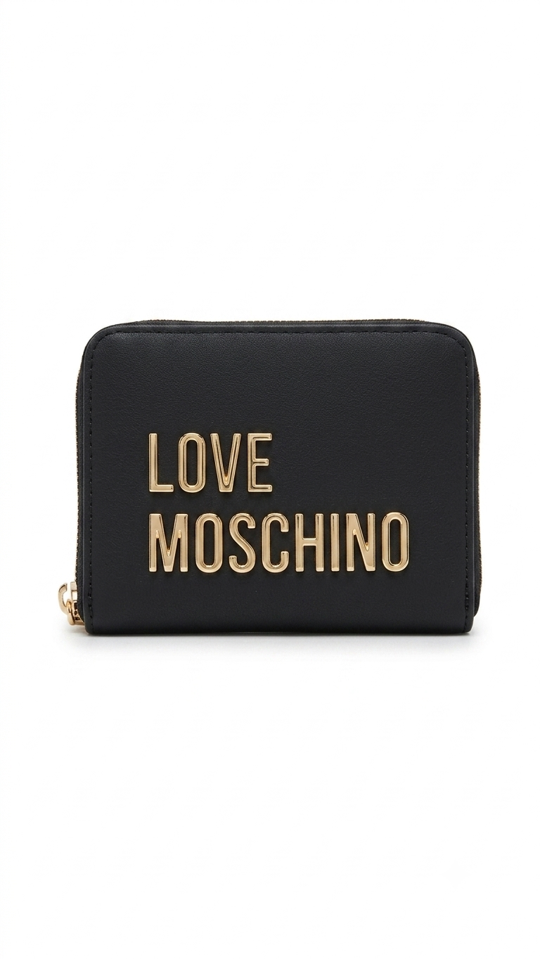 MOSCHINO-PORTAFOGLIO GRS PU