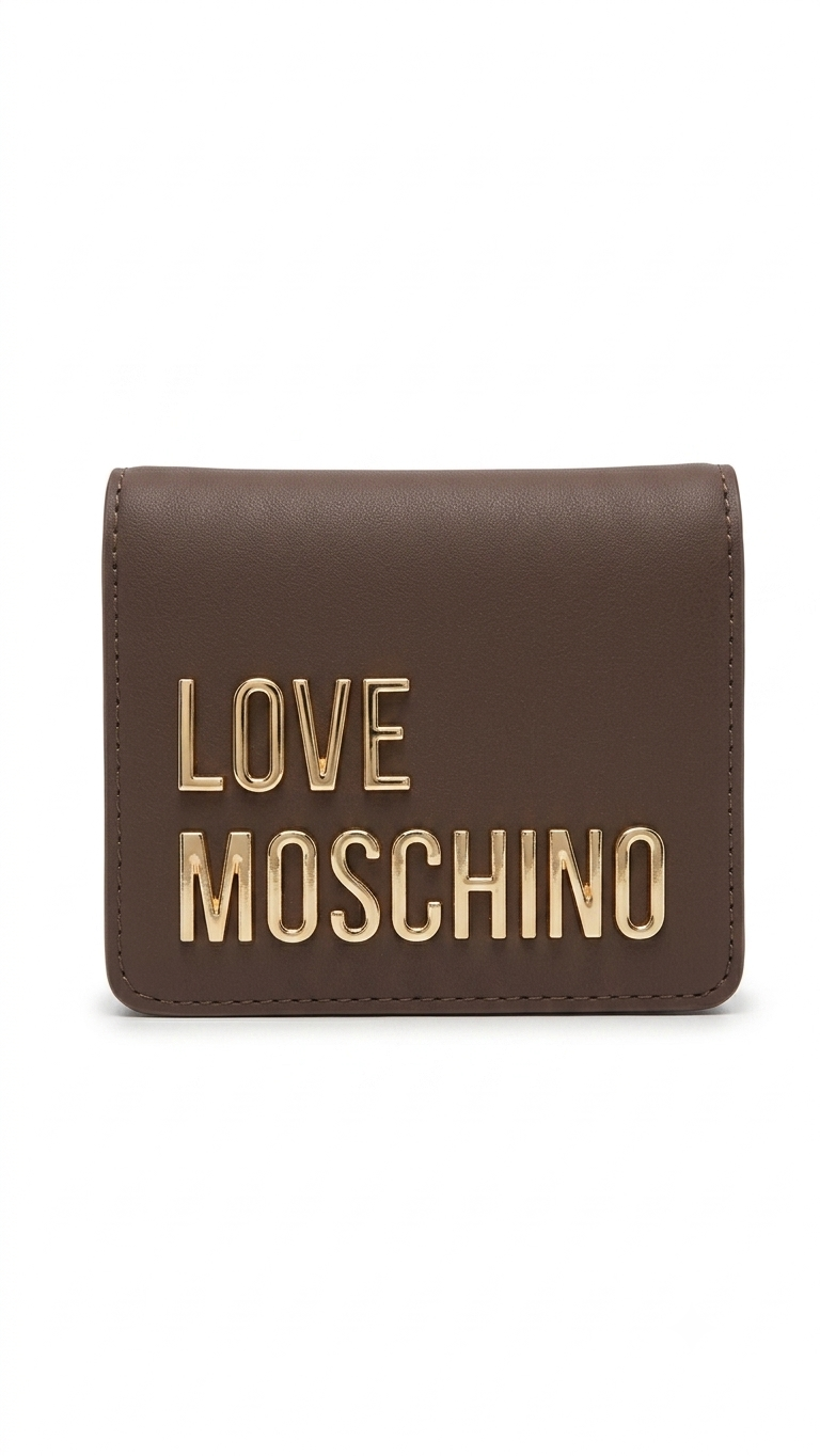 MOSCHINO-PORTAFOGLIO BOTTONE