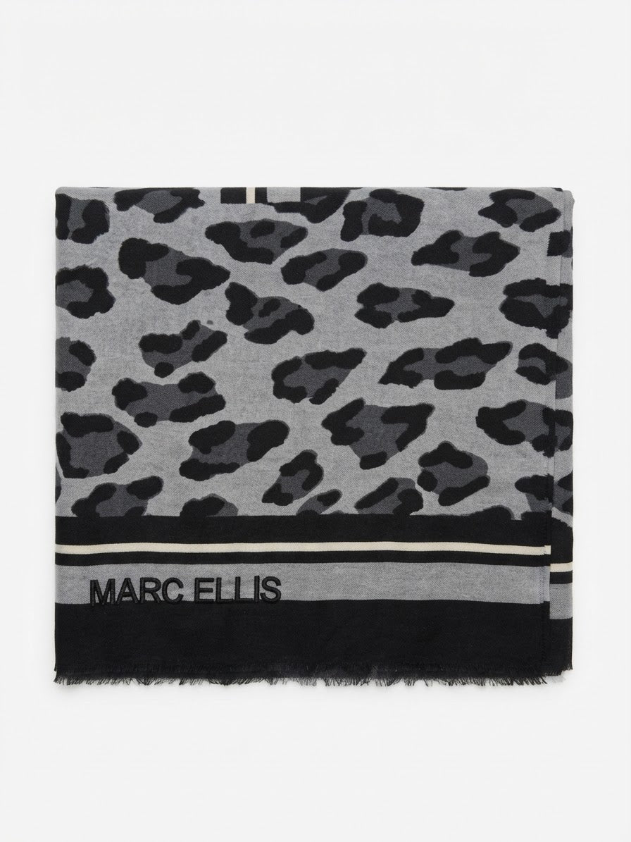 MARC ELLIS SCIARPA ANIMALIER