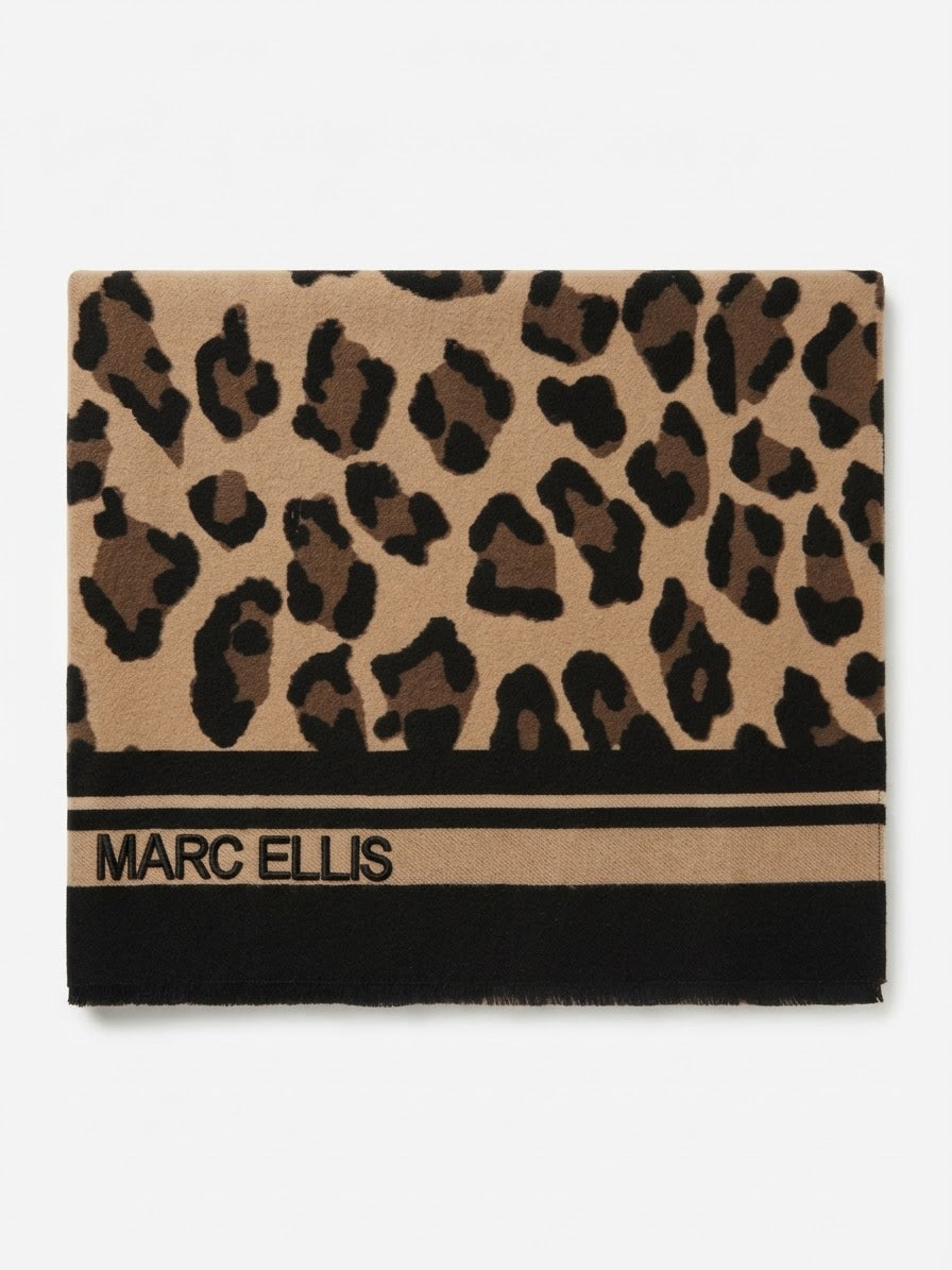 MARC ELLIS SCIARPA ANIMALIER