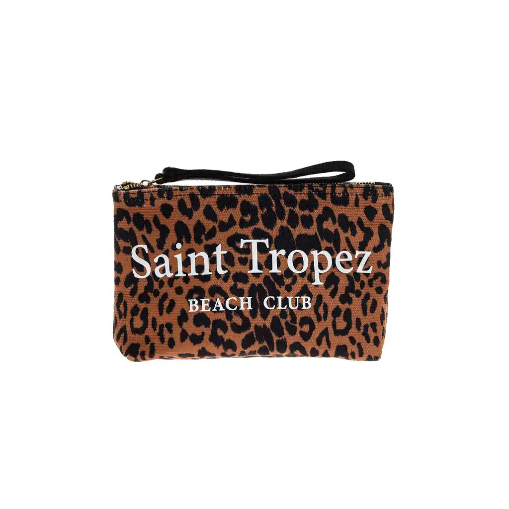 KUVE-NAUTILUS LEOPARD POCHETTE