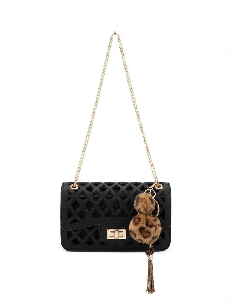 MARC ELLIS FLAT BASK LEO CHARM