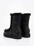 ICON stivaletto con pelliccia