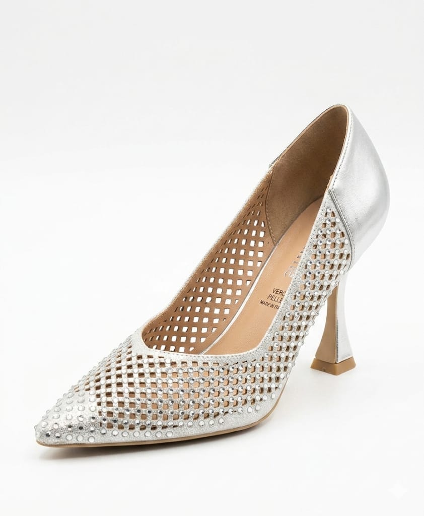 Decolte traforato strass