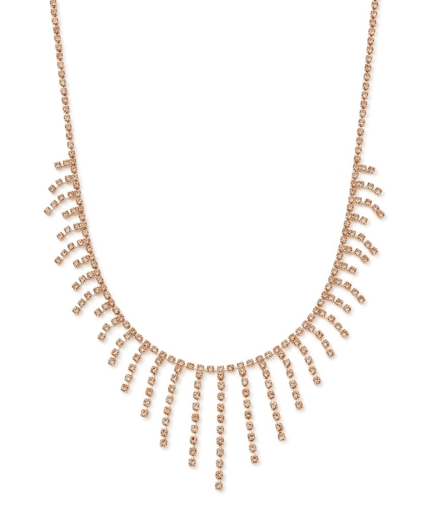 Collana strass raggi