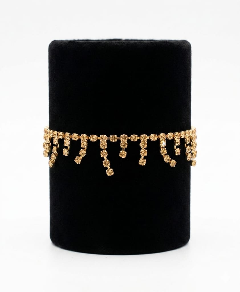 Bracciale strass fili