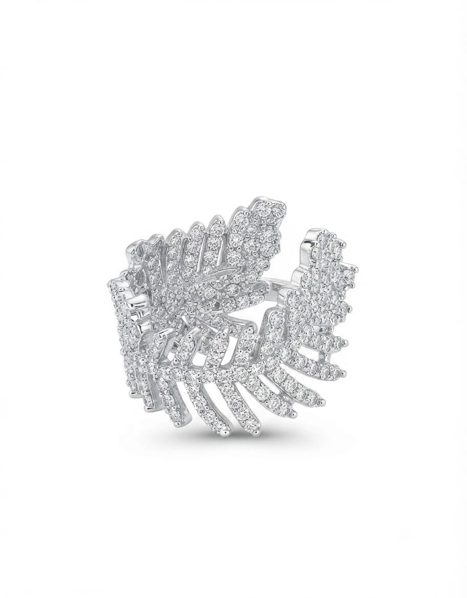 Anello a foglia
