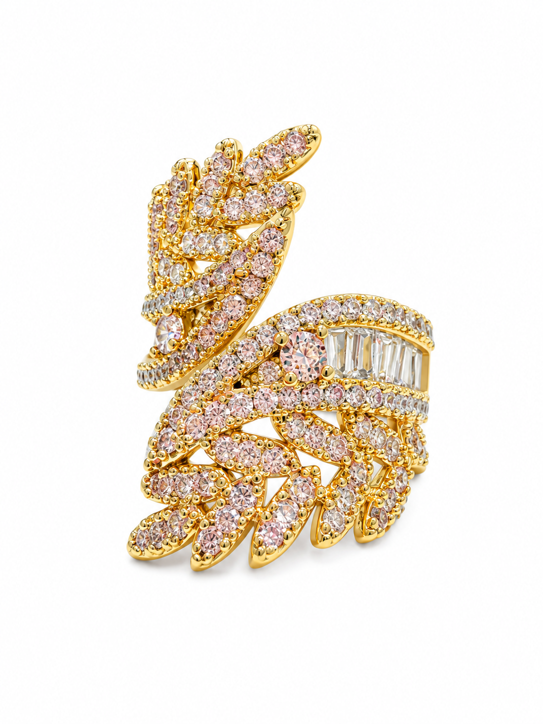 Anello a foglia