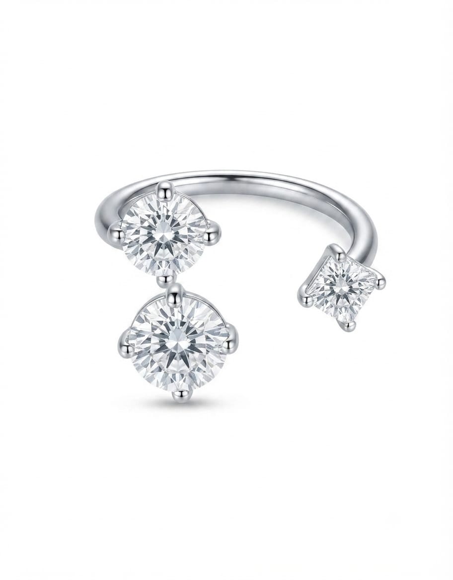 Anello 3 punti luce