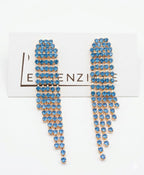 Orecchini Swarovski asimmetrico