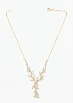 Collana rami strass
