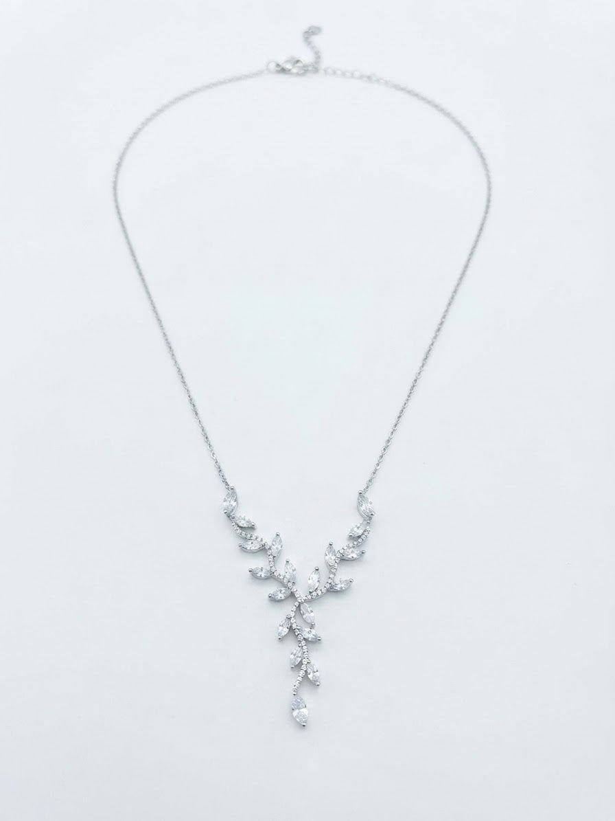 Collana rami strass