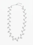 Collana foglie di strass