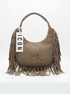 Borsa spalla con frange viral icbs25a02