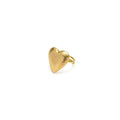 Anello cuore bombato