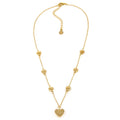 Collana catena cuori