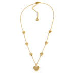 Collana catena cuori