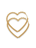 Orecchini sagoma cuore vestopazzo