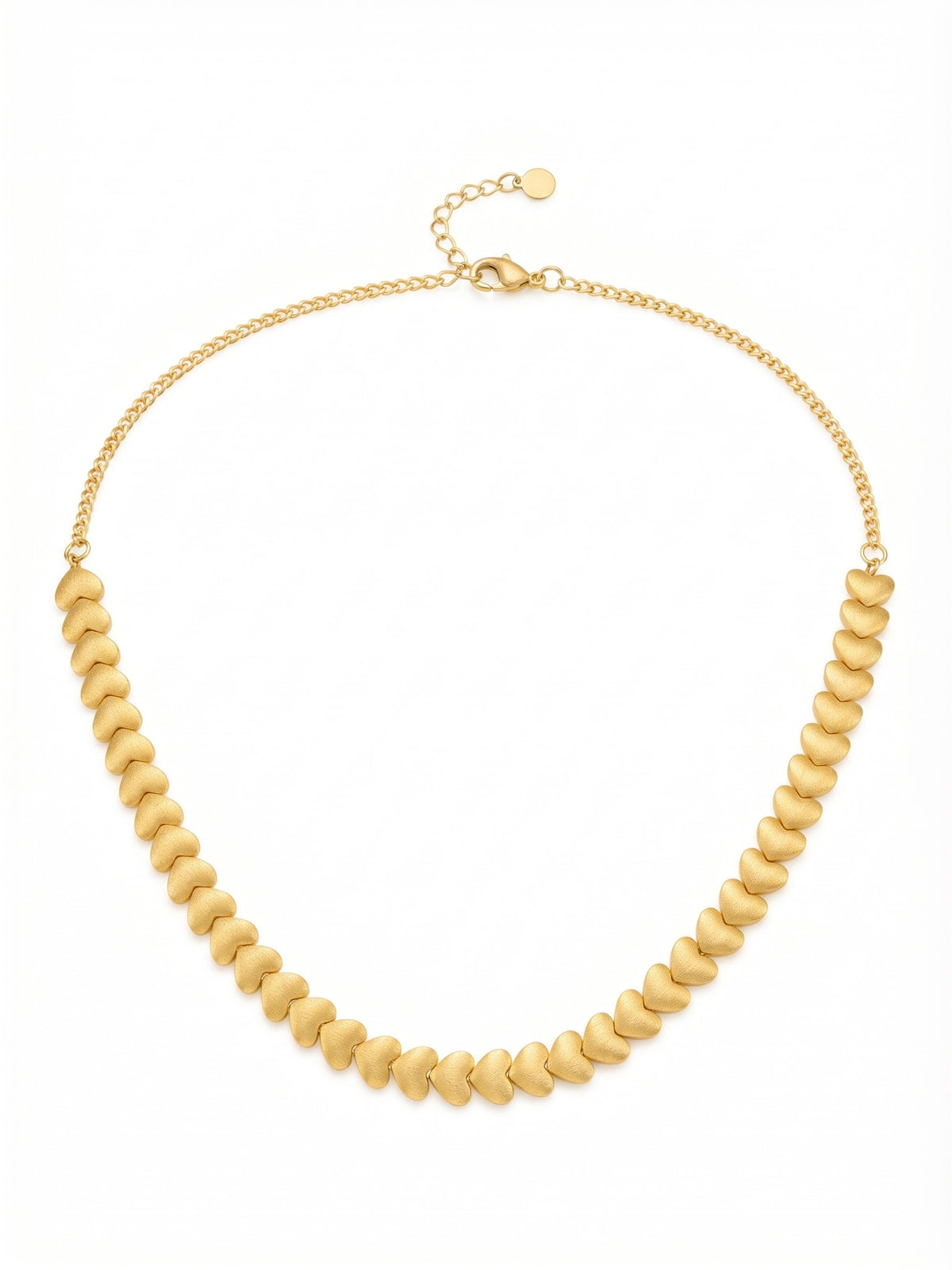 Collana cuori in linea Vestopazzo