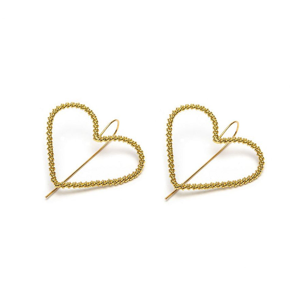 ORECCHINI CUORE TORCHON