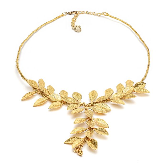 COLLANA FOGLIE VESTOPAZZO