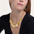 COLLANA PENDENTI FOGLIE VESTOPAZZO
