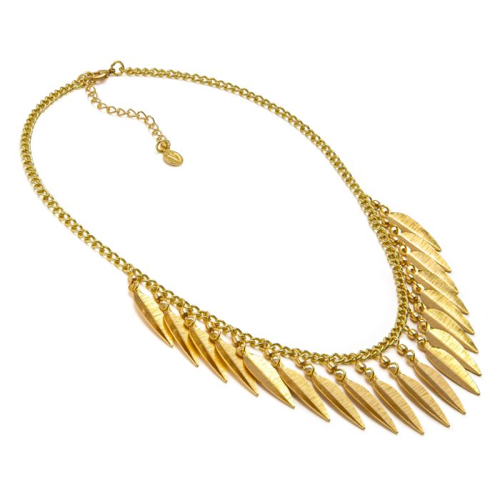 COLLANA PENDENTI FOGLIE VESTOPAZZO