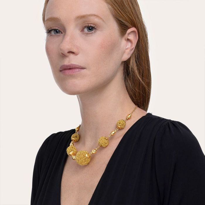 COLLANA 5 SFERE VESTOPAZZO