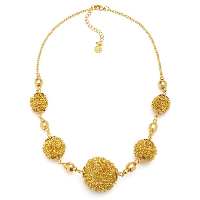 COLLANA 5 SFERE VESTOPAZZO