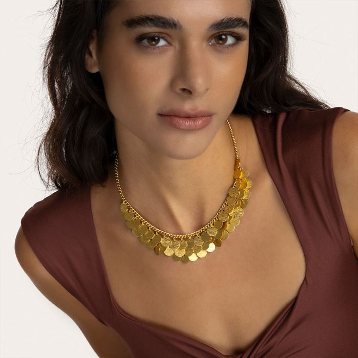 COLLANA MULTI MONETE VESTOPAZZO