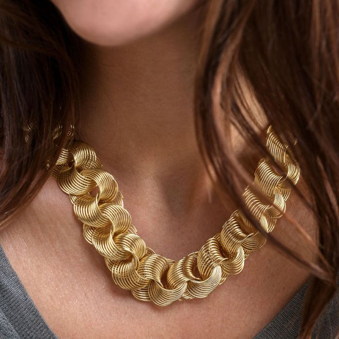 COLLANA MULTI CERCHI VESTOPAZZO