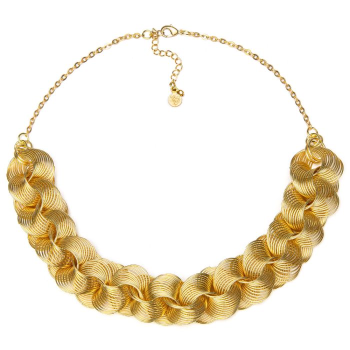 COLLANA MULTI CERCHI VESTOPAZZO