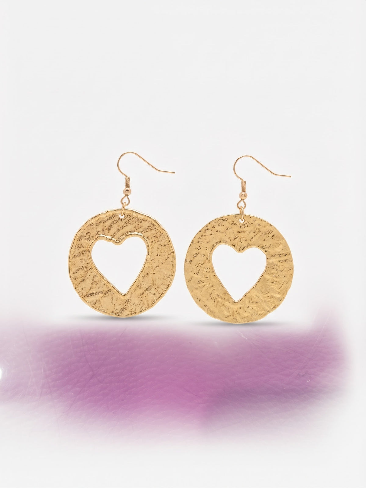 Orecchini cuore bucato Vestopazzo